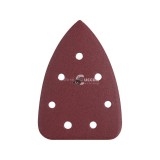 EXTOL PREMIUM delta csiszolópapír, lyukas klt. 10db, 100×140 mm; 7 db lyukkal, P100, 8891844 csiszológéphez