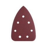 Extol premium delta csiszolópapír, lyukas klt. 10db, 100×140 mm; 7 db lyukkal, P80, 8891844 csiszoló