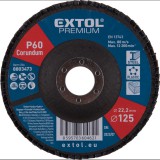 Extol Prémium EXTOL PREMIUM 8803473 Lamellás csiszolókorong, korund 125mm, P60 (8803473)