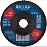 Extol Prémium EXTOL PREMIUM 8803474 Lamellás csiszolókorong, korund 125mm, P80 (8803474)
