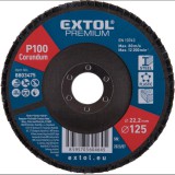 Extol Prémium EXTOL PREMIUM 8803475 Lamellás csiszolókorong, korund 125mm, P100 (8803475)