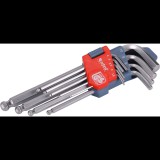 Extol Prémium EXTOL PREMIUM Bondhus L-imbuszkulcs készlet, 9 db-os készlet, 1,5-10 mm (6609)