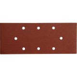 Extol Prémium Extol Premium csiszolópapír, lyukas klt. 10db, 93×230 mm, 8 db lyukkal, P60, 407114, 407115-höz