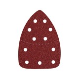 Extol Prémium Extol Premium delta csiszolópapír, lyukas klt. 10db, 149×105 mm; 11 db lyukkal, P180, 8894002 csiszológéphez