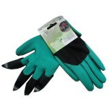 Extol Prémium Extol Premium kerti kesztyű karmokkal, méret: 8' latexba mártott, gumírozott mandzsetta