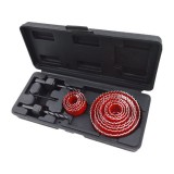 Extol Prémium Extol Premium körkivágó klt., 15 db-os,(19-22-29-32-36-38-44-51-58-64-76mm) műanyag, fa, gipszkarton