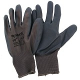 Extol Prémium Extol Premium Kötött kesztyű szürke nylon, méret: 10' nitrilbe mártott teny. és ujjhegy., gumírozott mandzsetta