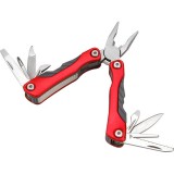 Extol Prémium Extol Premium multifunkciós rozsdamentes szerszám, késpengével, teljes/összecsukott hossz.:67/100 mm, 9 funkciós, 24 db-os kínálódoboz