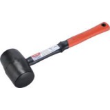 Extol Premium fekete gumikalapács üvegszálas nyéllel, 80 mm (8811105)