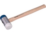 EXTOL PREMIUM gumikalapács (illesztő kalapács) fa nyéllel, cserélhető gumi fejek; 40 mm, 32 cm