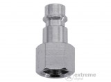 Extol Premium gyorscsatlakozó-dugó, belső menettel, G-1/2", nikkelezett réz (8865126)