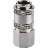 Extol Prémium gyorscsatlakozó-hüvely, belső menettel, 1/2", nikkelezett réz, bliszteren