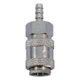 Extol Prémium gyorscsatlakozó-hüvely, tömlővéggel, 1/4", nikkelezett réz, bliszteren