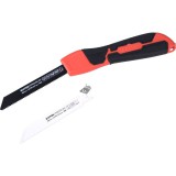 EXTOL PREMIUM hobbyfűrész nyeles klt., 2 db cserélhető lappal; 150mm, fémre, fára