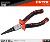 Extol PREMIUM kerek csőrű fogó 160 mm - szerszám