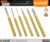 Extol Premium kiütő 6 db-os szett - szerszám