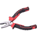 Extol Premium kombinált fogó, mini; 125 mm, TÜV/GS, kétszínű műanyag nyél, rugós