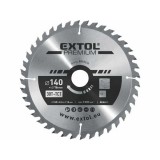 Extol Prémium körfűrészlap, keményfém lapkás 140x16 mm, T30 (8803210)
