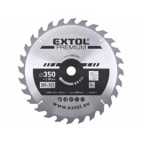 Extol Prémium körfűrészlap, keményfémlapkás 350x30, T28 (8803250)