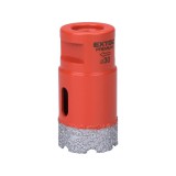 EXTOL PREMIUM körkivágó csempére, gyémánt vágóél; 28mm × M14, sarokcsiszolóba fogható