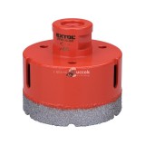 EXTOL PREMIUM körkivágó csempére, gyémánt vágóél; 65mm × M14, sarokcsiszolóba fogható