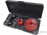 Extol Premium körkivágó készlet,15 db-os,(19-22-25-29-32-36-38-44-51-58-64-76mm) műanyag,fa,gipszkarton