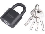 Extol Premium lakat, vas, 4db kulccsal, 40 mm (8857414)