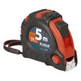 Extol Premium mérőszalag 3 stoppos 5mx19mm, gumis (3125)