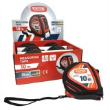 Extol Premium MÉRŐSZALAG, GUMÍROZOTT, 1 STOPPOS, 10M×25MM 8821029