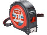 EXTOL PREMIUM mérőszalag, gumírozott, 2 stoppos; 3m×19mm