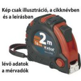 Extol Premium mérőszalag, gumírozott, mágneses, 3 stoppos; 2m×19mm (3122)