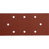 Extol Prémium P60 csiszolópapír, tépőzáras, 93×190 mm, 8 lyukas, 10 db