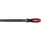 Extol Premium ráspoly 250mm félkerek, C45 acél, vágat 2, finom, TPR gumis műanyag nyél
