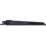 Extol premium szablyafűrészlap klt., 3db, Bosch befogás, 150 mm, 6T, HCS, fához, műanyaghoz, rétegel