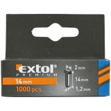 Extol Prémium szeg fejjel profi tűzőgéphez 1000db ; 14 mm (2,0×1,2mm)