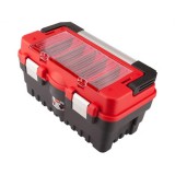 Extol Premium SZERSZÁMOSLÁDA, MŰANYAG 462×256×242MM, TÁLCÁVAL, LAKATOLHATÓ 8856080