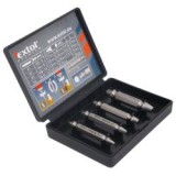 Extol Premium törtcsavar kiszedő klt. 4db (2,7-3,5-4,0-6,0 mm)×51mm, HSS (8801842)