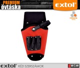 Extol Premium vászon csavarbehatótartó övtáska - szerszám