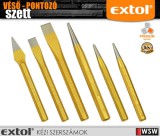 Extol Premium véső-pontozó-kiütő 6 db-os szett - szerszám