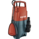 Extol szennyvíz búvárszivattyú, úszókapcsolóval, 400W, szállító telj.: 8m3/h