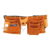 Extol Szerszámtartó öv, sok zsebes ; erős műanyag csattal