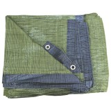 EXTOL takaróponyva, vízálló, de nem UV álló; 4×6m névleges méret, valós méret: 3,85×5,85m, PE, STANDARD, lefűző lyukak 11112