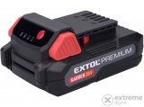 Extol tartalék akku Garden20V, 20V, 2000mAh