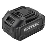 EXTOL tartalék akku Power Share Li-ion 20 V, 4000 mA 402482