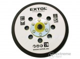 Extol tartalék gumi talp 8865038 rotációs csiszológéphez, 6"/150mm, 8 db lyuk, tépőzáras, max. 12.000/perc