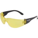 Extol védőszemüveg, sárga, polikarbonát, CE, optikai osztály: 1, ütődés elleni védelmi osztály: F