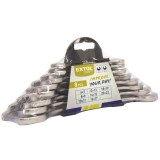 Extol villáskulcs klt., W.S., műanyag tartóban; 8 db, 6-22mm