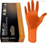 Extra vastag Kesztyű Ideál Grip Orange 50 db-os