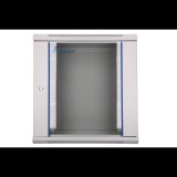 Extralink 19" Fali rack szekrény 12U 600x600mm - Szürke (EX.8604)