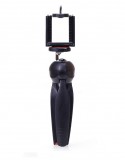 Ezone Mini Tripod Állvány, fényképezőgéphez és okostelefonhoz, 228M, fekete